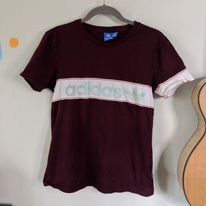 Woman's Adidas Maroon Shirt
